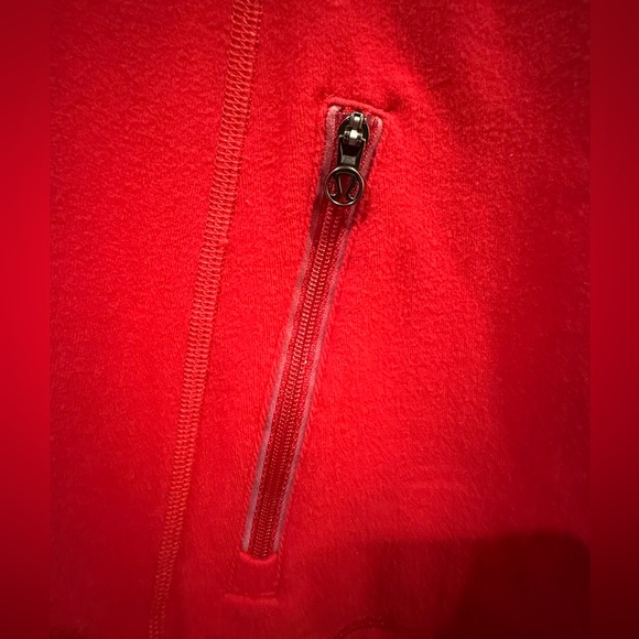 Lululemon Run Your Heart Out Pullover Size 6 Color Currant - Picture 10 of 13